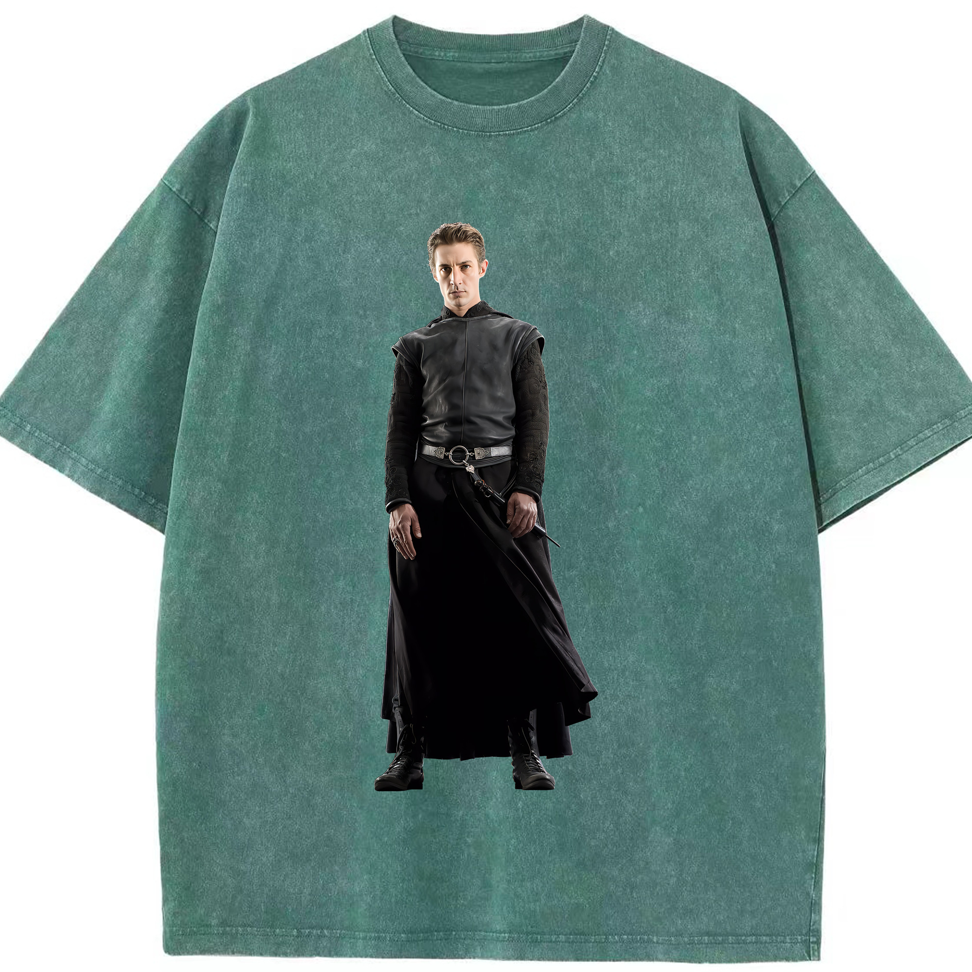 （画像用） Harry Potter ハリー・ポッターシリーズ 綿100% ヴィンテージ風 半袖Tシャツ（フロントプリント）